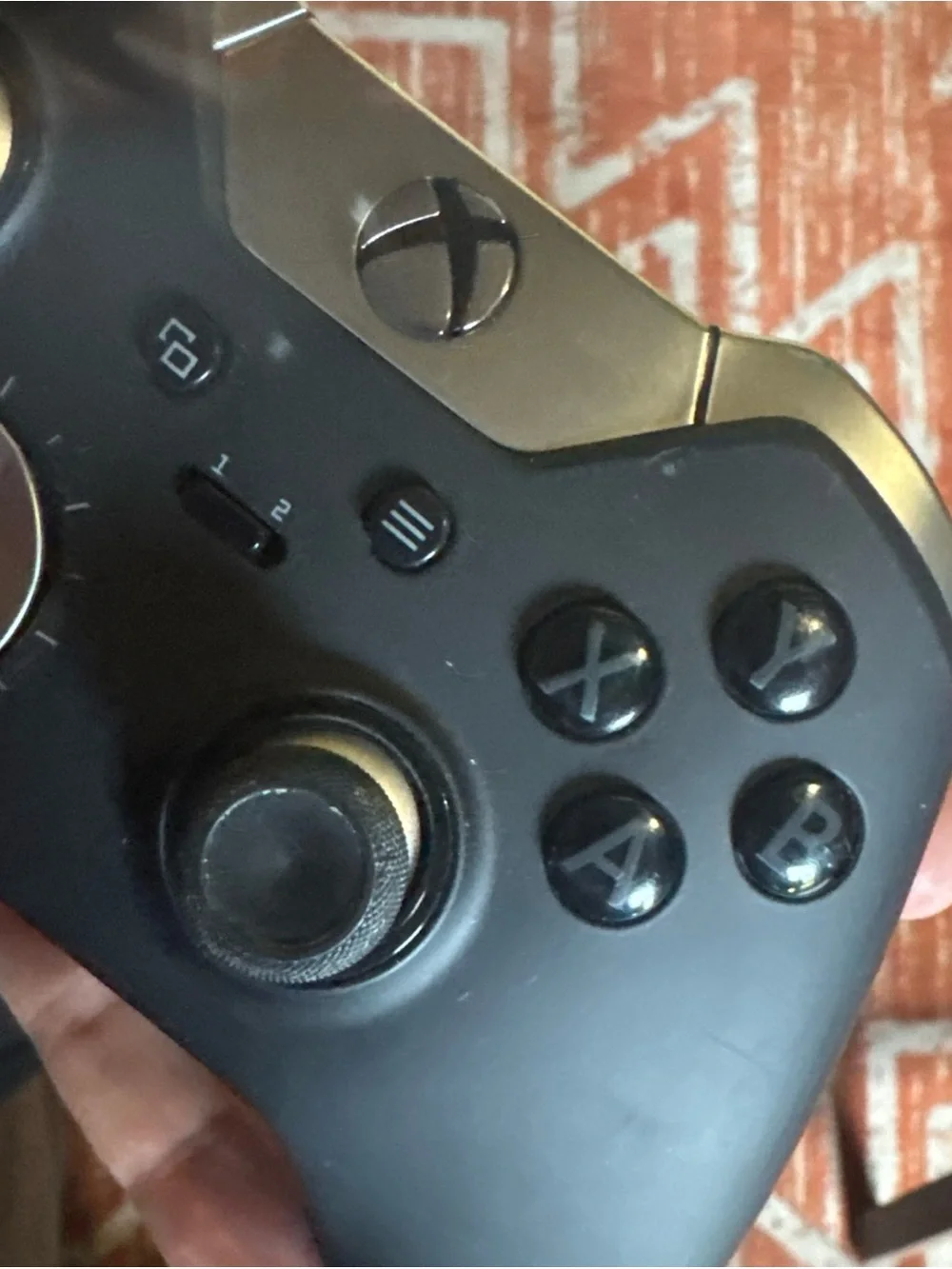 Microsoft Xbox One Elite 1698 Controller - Black Untested